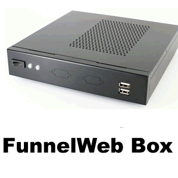 FunnelWeb Box onsite Threat & Intrusion Detection System (IDS)